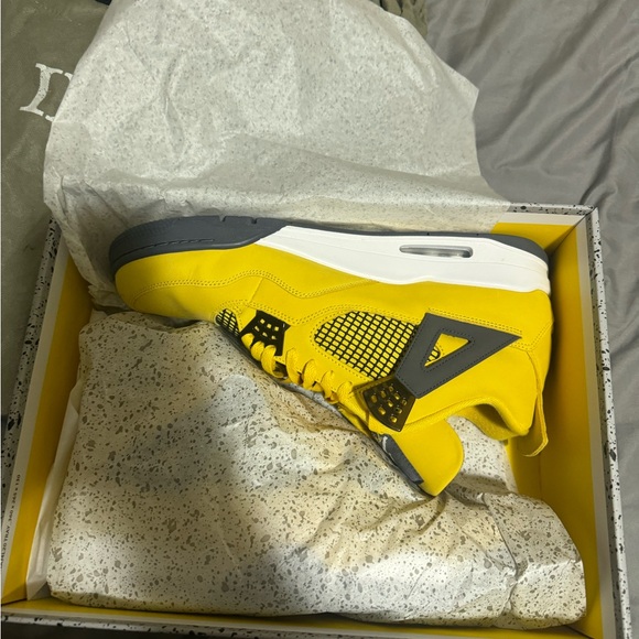 Jordan retro 4 lighting size 14 for sale. - Picture 8 of 8